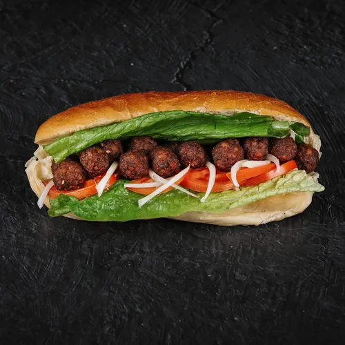 Ekmek Arası Misket Köfte fotoğrafı